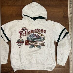 VTG Yellowstone National Park White Hoodie